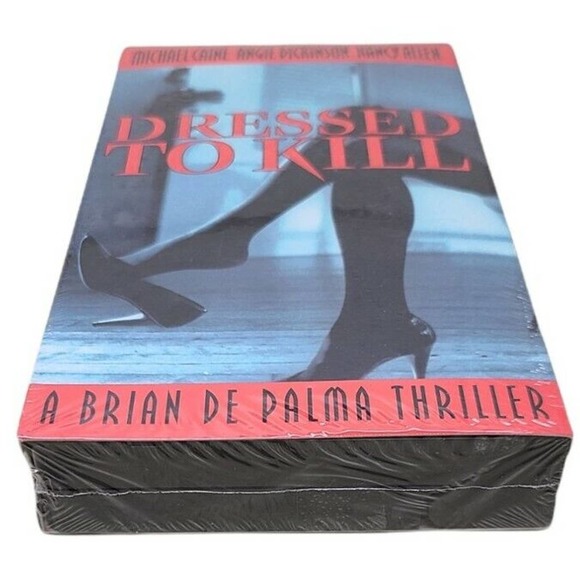 Dressed To Kill VHS Angie Dickinson Michael Caine Horror Movie Sealed - Picture 5 of 5